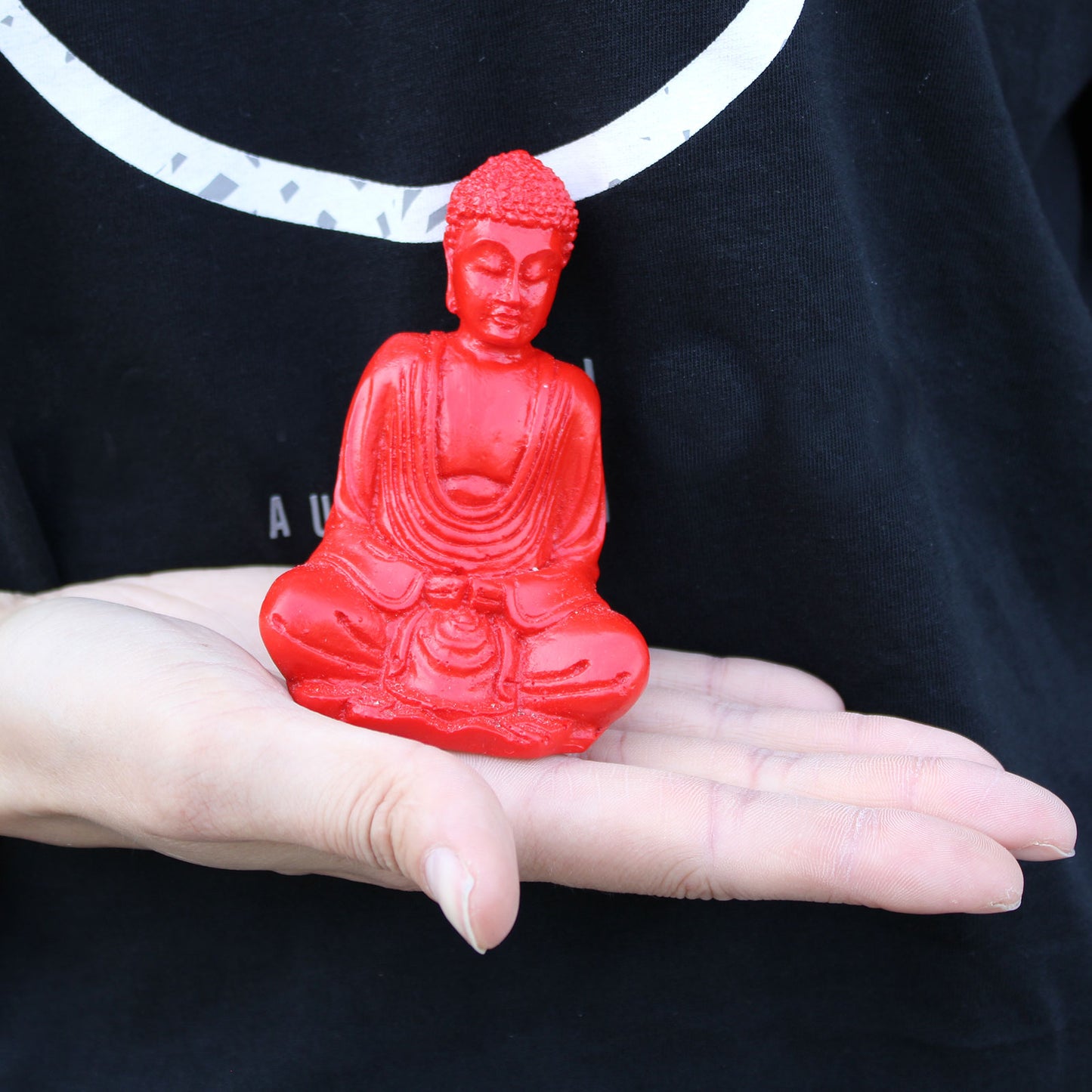 Matter Mini-Buddha (verschiedene Farben)