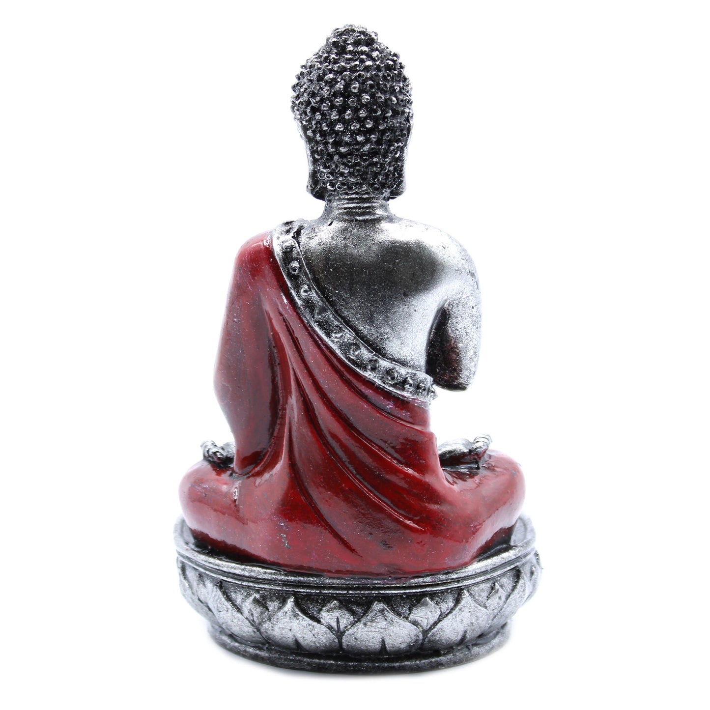 Buddha-Kerzenhalter - Rot - Mittelgroß