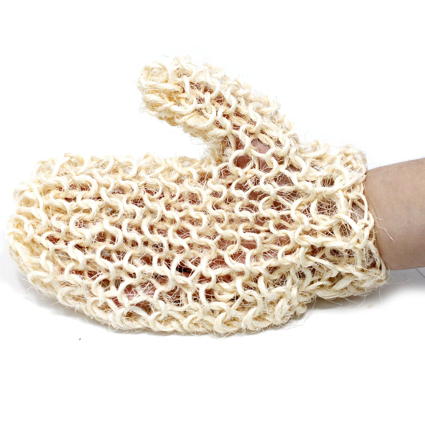 Sisalschwamm und Peelinghandschuh