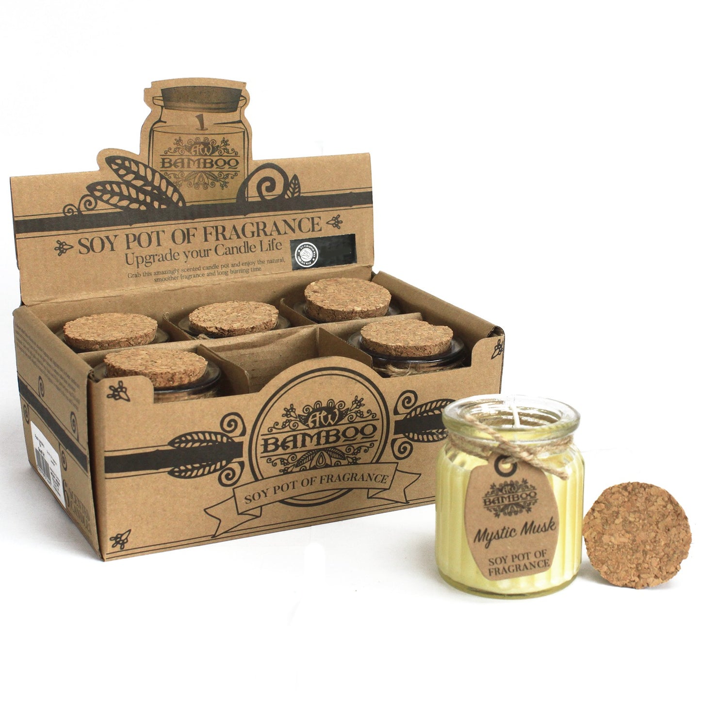 Mystic Musk Soy Pot of Fragrance Candles  X1