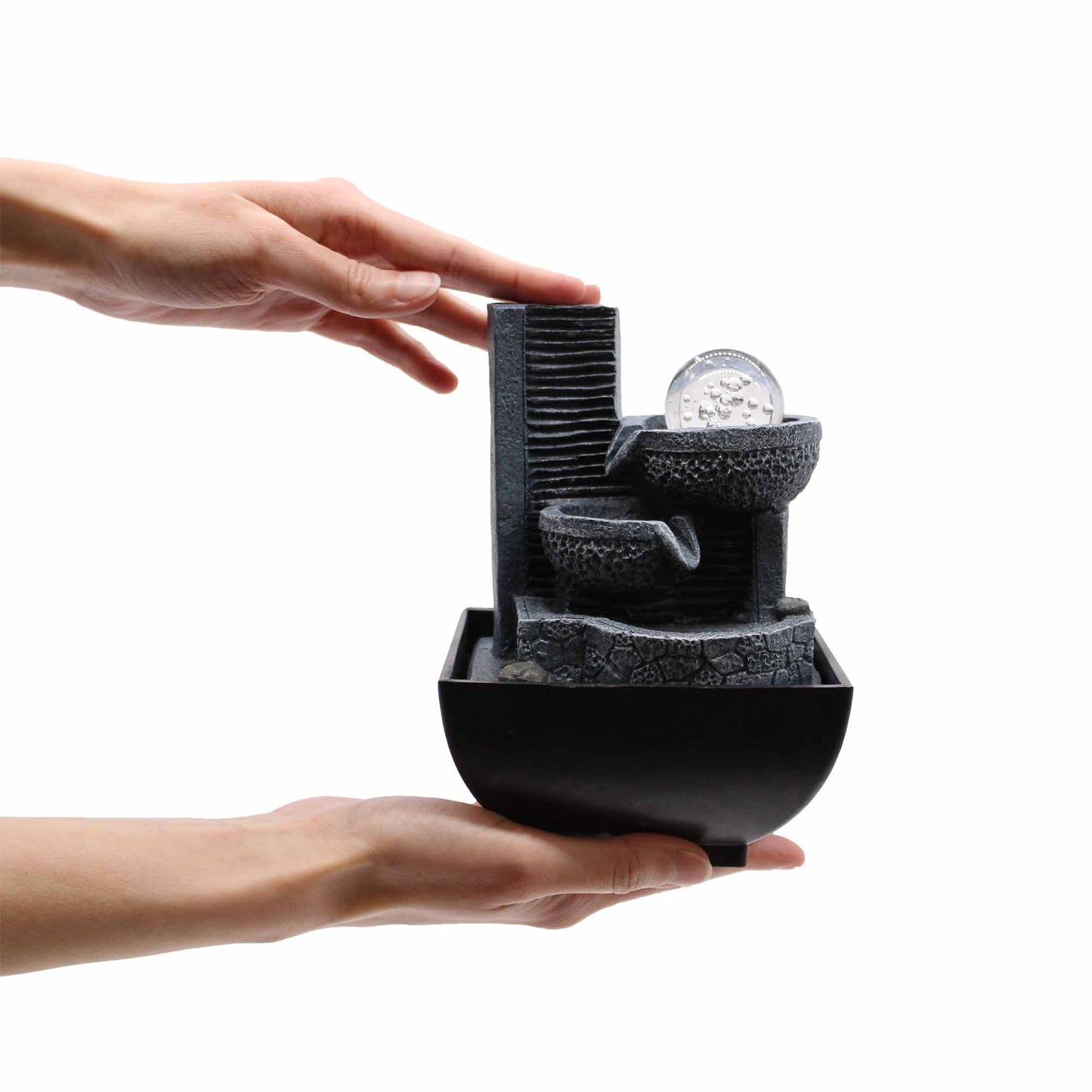 Tisch-Wasserspiel – 18 cm – Entspannende Gießtöpfe
