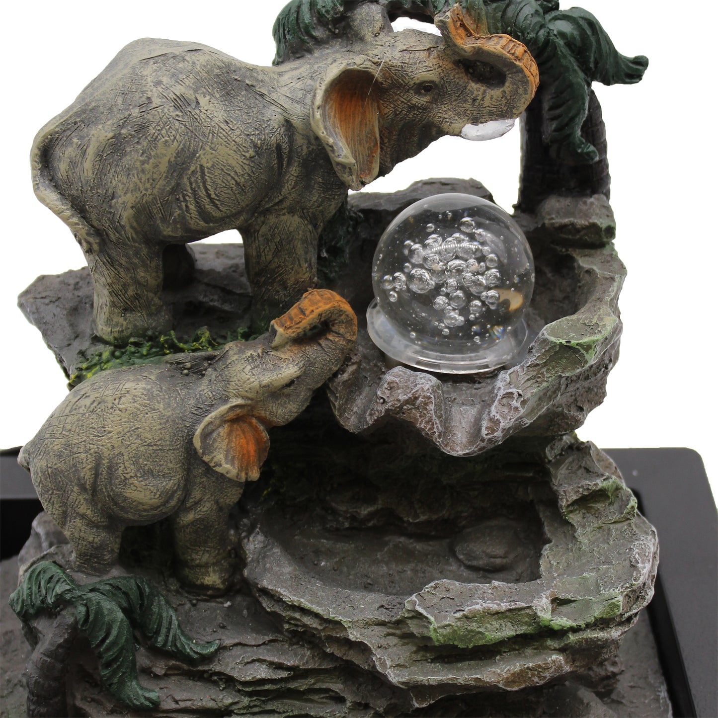 Tisch-Wasserspiel - 30 cm - Elefantenfamilie
