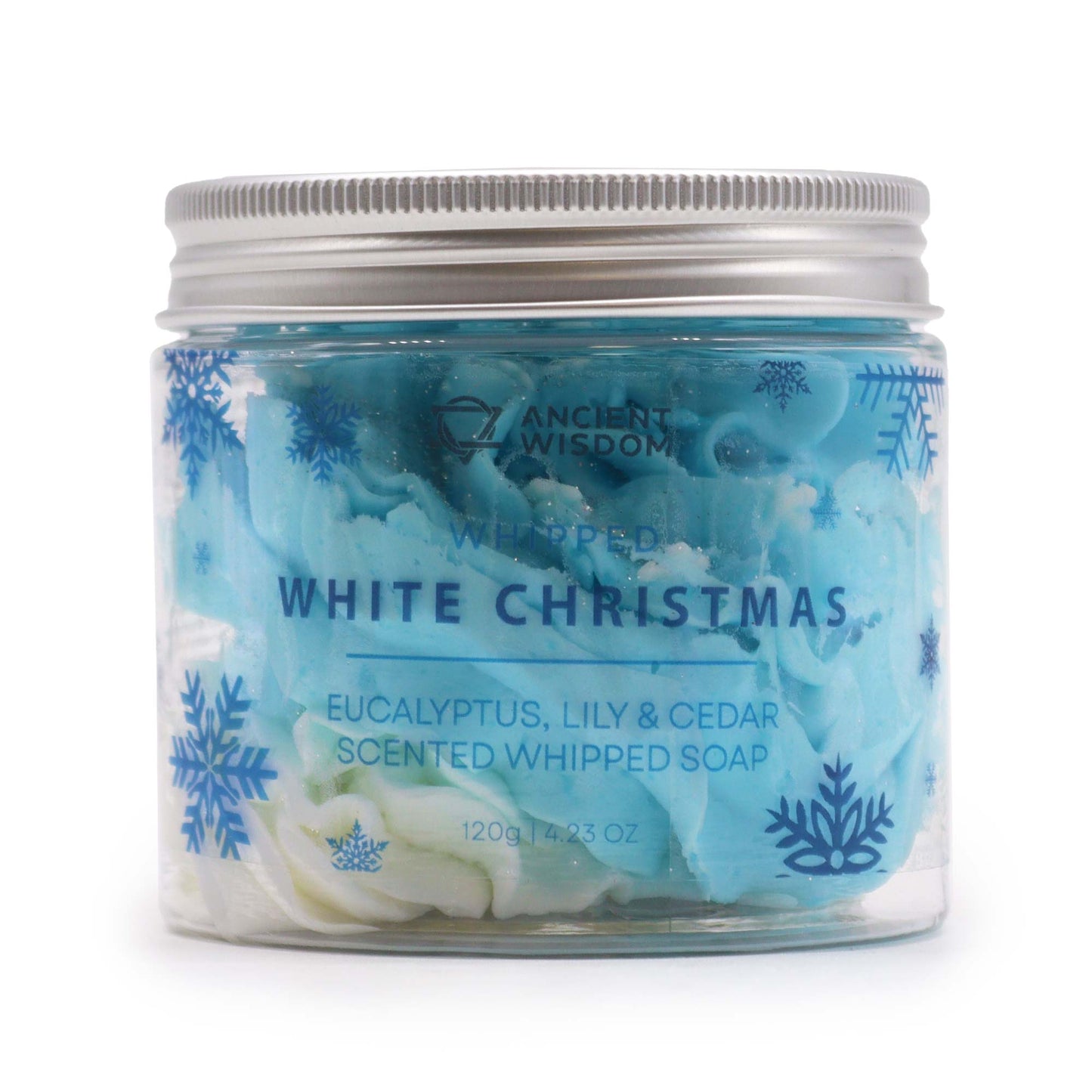 Weiße Weihnachtsseife 120g