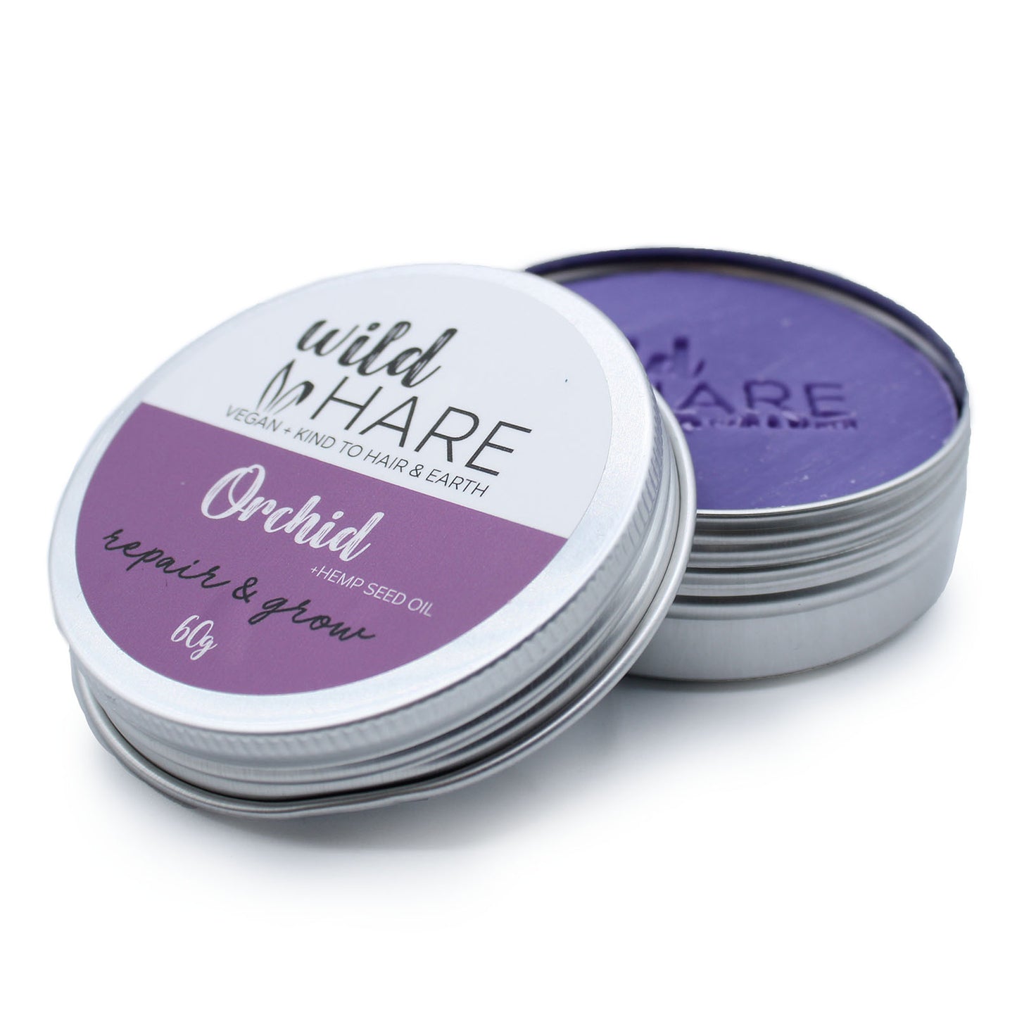 Wild Hare Festes Shampoo 60 g - Orchidee