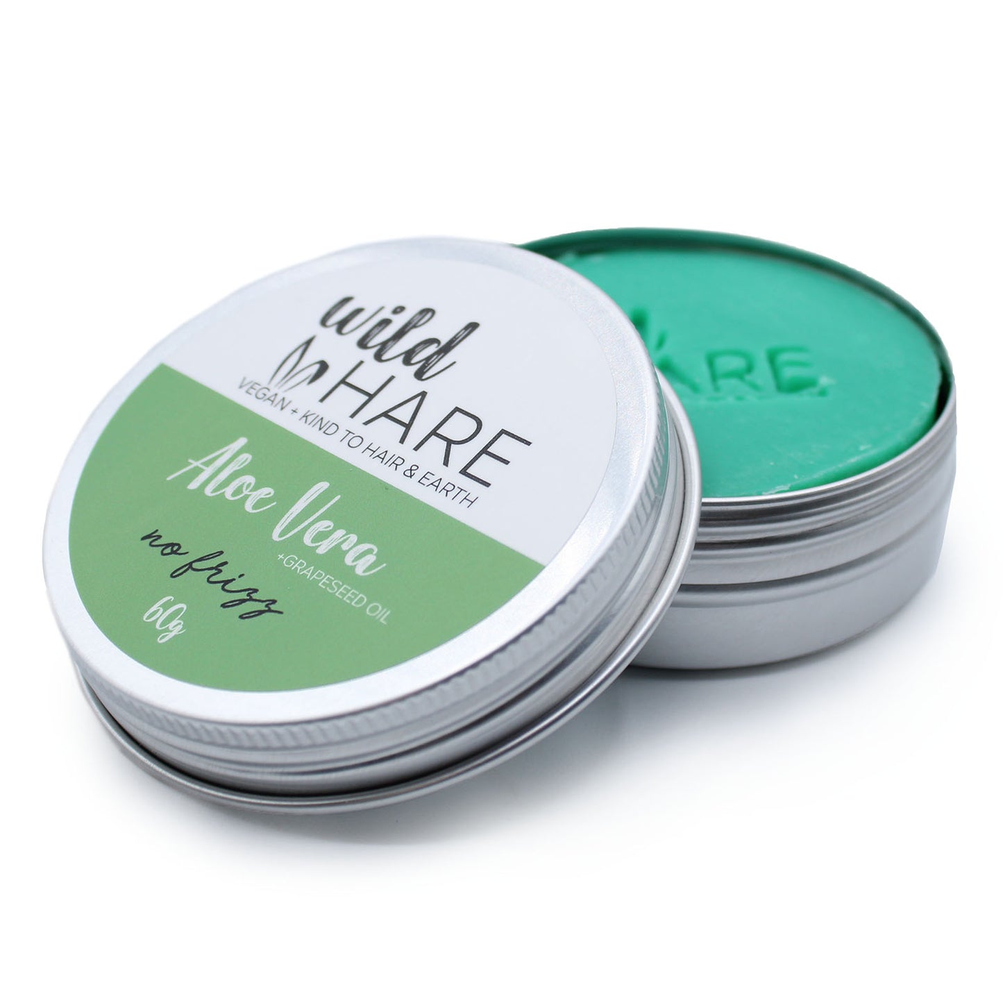 Wild Hare Festes Shampoo 60g - Aloe Vera