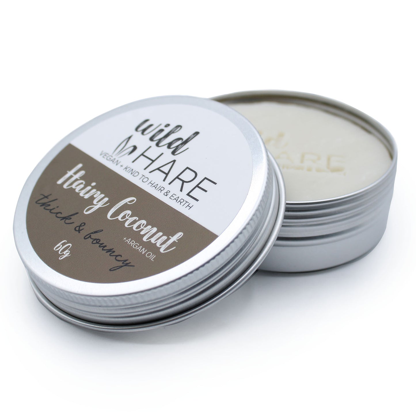Wild Hare Festes Shampoo 60 g - Haarige Kokosnuss
