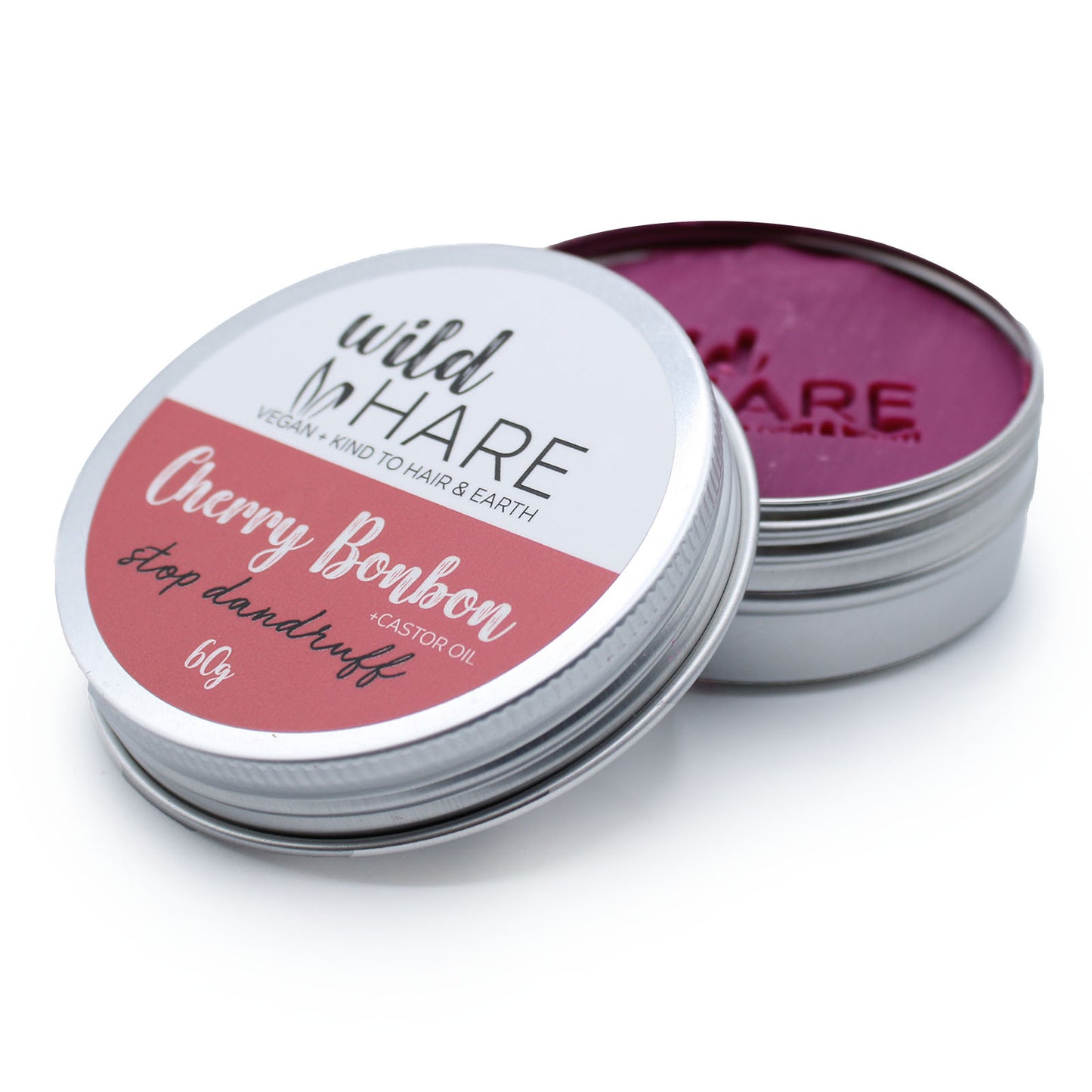 Wild Hare Festes Shampoo 60 g - Kirschbonbon