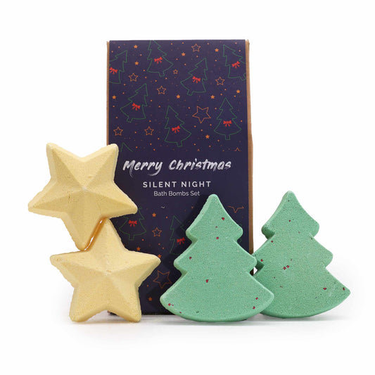 Stille Nacht Weihnachts-Badebomben-Geschenkpackung