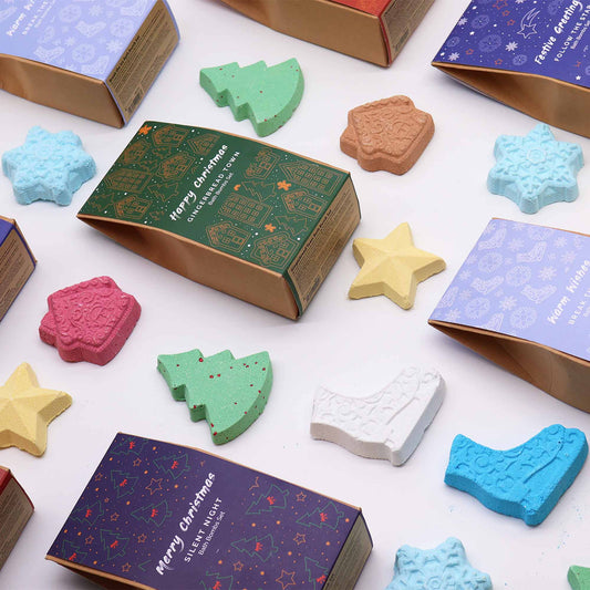 Follow the Star Weihnachts-Badebomben-Geschenkpaket