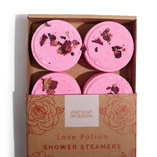 Zen Shower Steamers - Therapie-Wellness-Geschenkset - Liebestrank