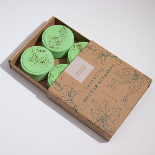 Zen Shower Steamers - Therapie-Wellness-Geschenkset - Erwachen